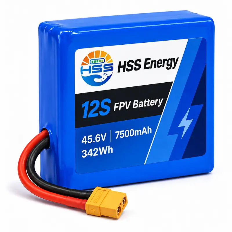 12S 7500mAh FPV 배터리