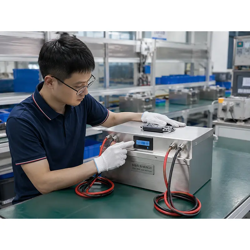 25.6V 60Ah AGV 배터리