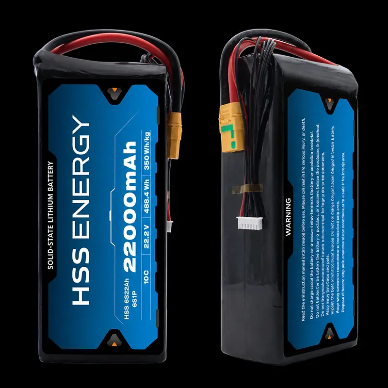 6S 22000mAh UAV 배터리