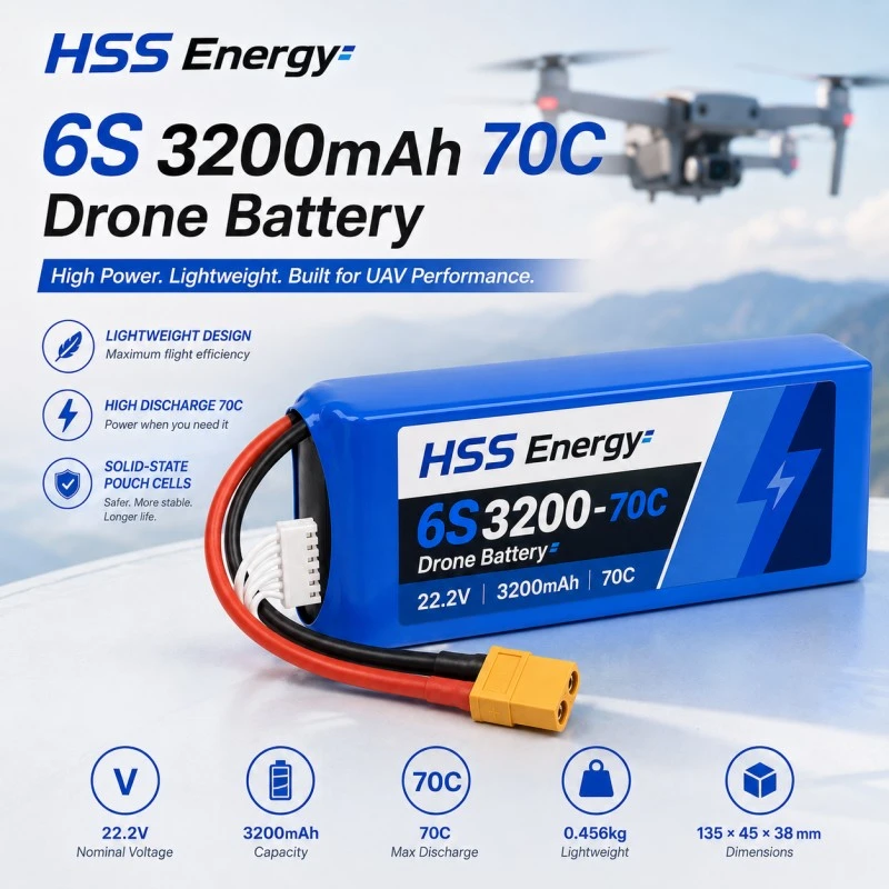 6S 3200mAh FPV 배터리