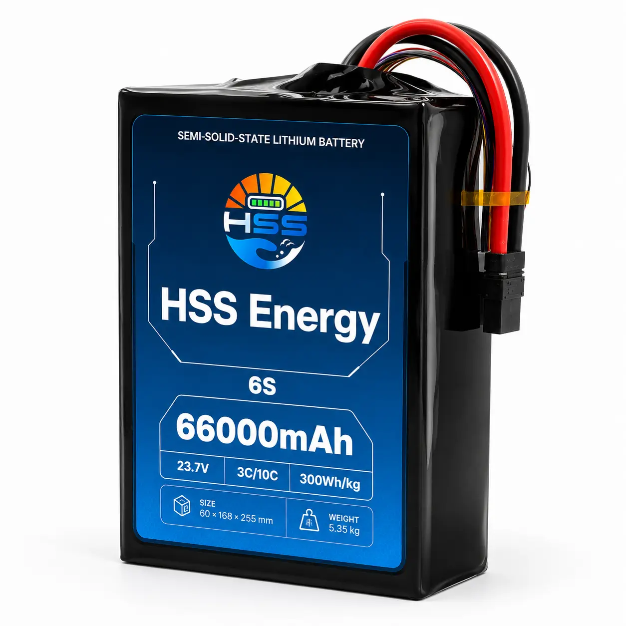 6S 66000mAh UAV 배터리