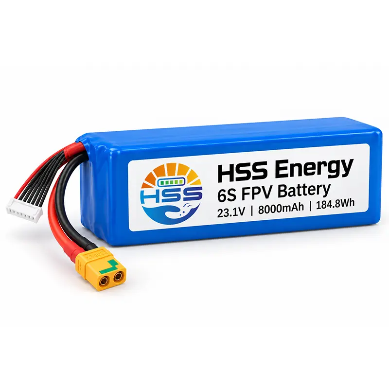 6S 8000mAh FPV 배터리